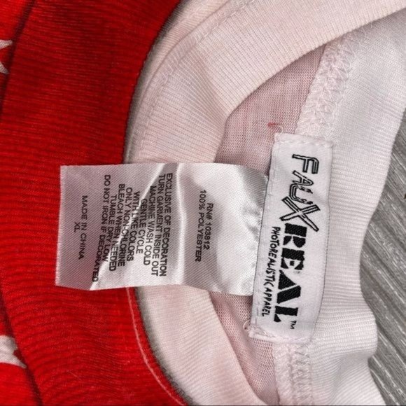 Nwt faux real ugly Christmas sweater “ merry f*cking Christmas “ size XL funny - Picture 4 of 4